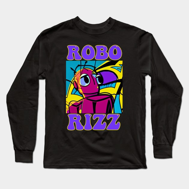 Robo Rizz Long Sleeve T-Shirt by DreamsofDubai